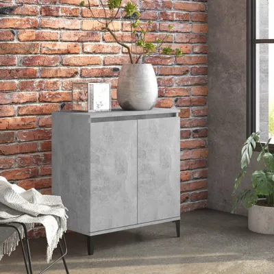 Obrázek produktu pro vidaXL Příborník betonový šedý 60x35x70 cm odvozený výrobek ze dřeva