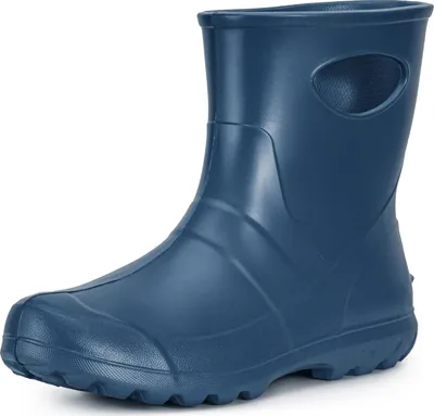 Image de Ladeheid Femmes Bottes de pluie Eva LA-752 (Bleu métal (sans sous-vêtements), 38 UE)