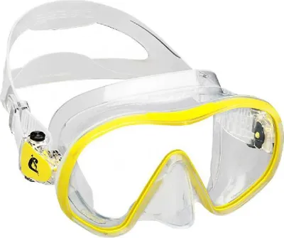 Immagine prodotto di Cressi Spa F Dual Diving Mask Giallo Uomo,Donna Giallo Taglia unica