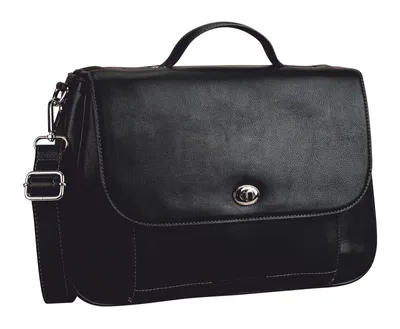 Produktbild von LEONHARD HEYDEN Leder Aktentasche Laptoptasche mit Laptopfach Nizza Business Bag Black schwarz