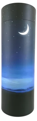 Image de Urne biodégradable pour adultes, avec motif d'étoiles