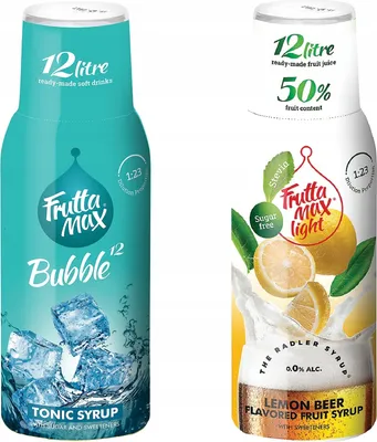 Obrázok produktu pre Sirupy Fruttamax Tonic Radler Light , 500 ml, 2 kusy