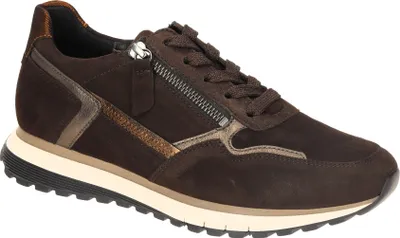 Produktbild von Gabor TURIN Damenschuhe - Halbschuhe - Sneaker braun Freizeit NEU
