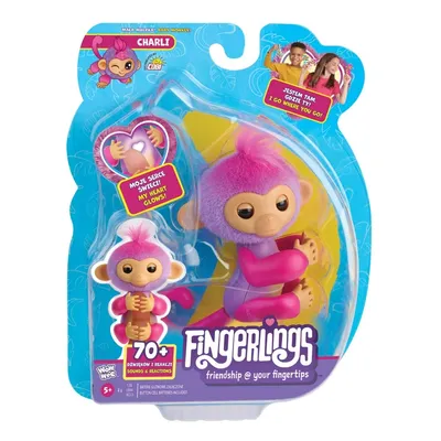 Produktbild von COBI FINGERLINGS Rosa Affe Harmony