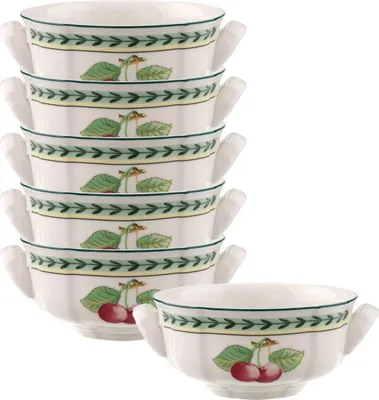 Zdjęcie produktu dla Villeroy & Boch French Garden Fleurence kubek na zupę 240 ml zestaw 6 sztuk