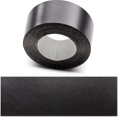 Produktbild von ben+camilla.com Kantenumleimer | Schwarz 60 mm x 10 m | Sicherer, bequem, Profi Material