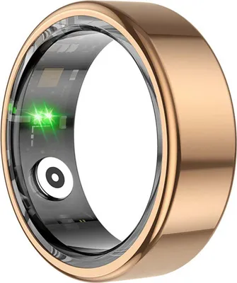 Produktbild von Avizar, Smart Ring Größe 10 Titan Mit Ladetui, Gold
