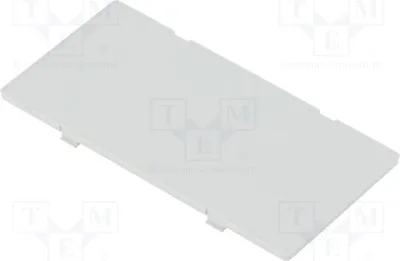 Zdjęcie produktu dla 1 sztuka: Osłona, kolor: szary. Zastosowanie: ZD1005J--V0, ZDFJ1005 V0. Akcesoria do obudów