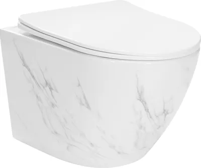 Immagine prodotto di WC sospeso WC sospeso + sedile WC Soft Close Marmo