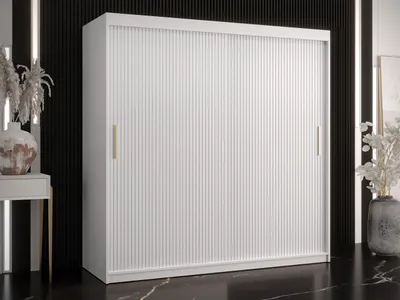 Obrázek produktu pro Šatní skříň 180 cm LONZO 1 - bílá