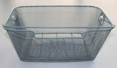 Produktbild von Basil BASKET-4 Fahrradkorb für Gepäckträger Stahl Silber