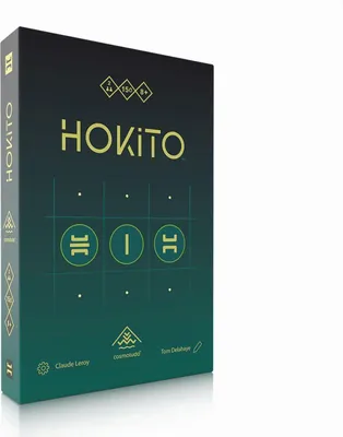 Produktbild von COSMOLUDO Hokito Taktisches Strategiespiel mit Steinen und Türmen, für 2 Spieler