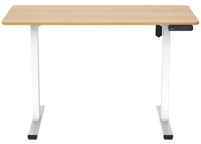 Obrázek produktu pro Výškově nastavitelný stůl FQ2M-1260-EUV2, 120 x 60 cm, javor/bílý
