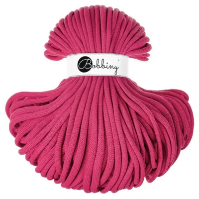 Zdjęcie produktu dla Bobbiny Jumbo 9 mm 100 m Dopamine Pink Sznurek