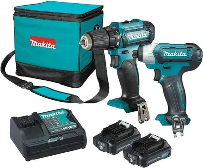 Obrázek produktu pro Makita 12V Clx224A 2X2,0Ah Kombinovaná Souprava