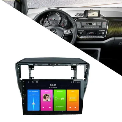 Obrázek produktu pro 9palcová GPS navigace pro auto a nákladní vozidla s 52 offline mapami, bezdrátové Carplay a autorádio