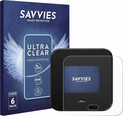 Produktbild von 6x Für Netgear Nighthawk M7 Pro Schutzfolie Savvies Displayschutz Display Schutz Folie Klar Transparent