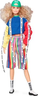 Produktbild von Barbie BMR1959, voll bewegliche Barbie Modepuppe mit blonden Locken