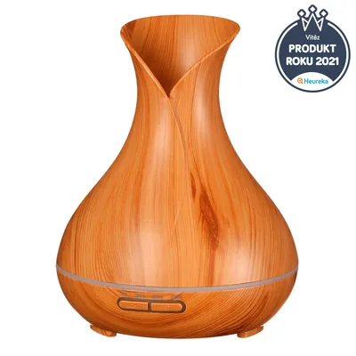 Produktbild von Aroma-Diffusor Vulcan in hellem Holz 350 ml