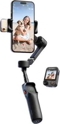 Produktbild von Hohem HPG-V3U, Smartphonekamerastabilisator, Komposite, Schwarz, 1600 mAh, 7.2 V, 2,5 h