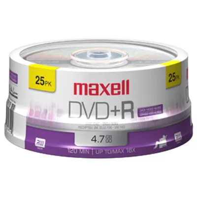 Produktbild von Maxell M161, 4,7 GB, DVD+R, 12 cm
