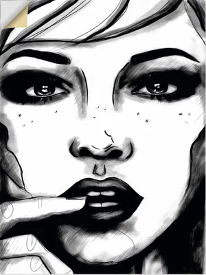 Produktbild von ARTland Wandbild, selbstklebend In your Eyes Größe: 70x100 cm