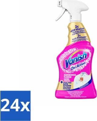 Produktbild von Vanish Fleckenentferner-Spray – Hartnäckige Flecken – 500 ml - Vorteilspack - 24 Stücke