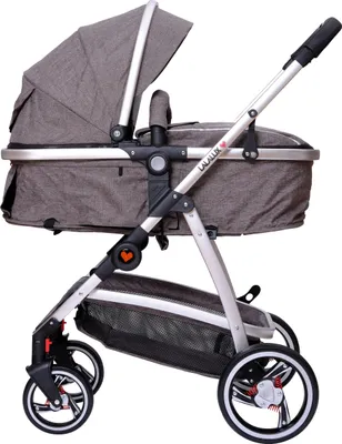 Produktbild von Lalalux Babyboomer lekki wózek dziecięcy w komplecie | wielofunkcyjny wózek dziecięcy 2 w 1 | składany, sportowy, uniwersalny, podwójne zawieszenie, torba, pokrowiec przeciwdeszczowy i wiele więcej. | Dla dzieci do 36 miesięcy - ciemnoszary