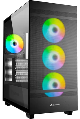 Immagine prodotto di Sharkoon REBEL C50 RGB ATX Full Tower Nero