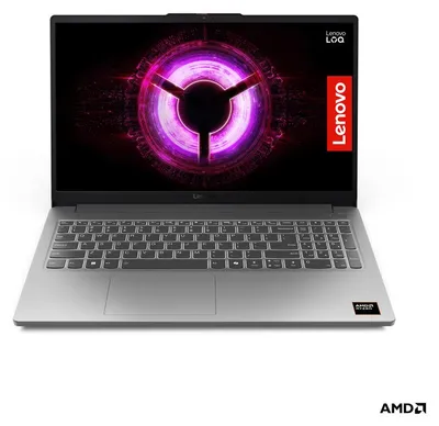Produktbild von Gaming-Laptop LENOVO LOQ ESSENTIAL 15ARP10E 83S0004XBM 15,6", AMD RYZEN 7 7735HS, RAM 16 GB, SSD 512 GB, NVIDIA GEFORCE RTX3050, 6 GB GDDR6, WINDOWS 11, LUNA GREY