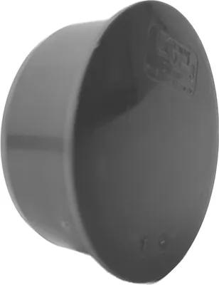 Produktbild von HT Muffenstopfen DN 110 Grau PP Kunststoff Stopfen | Abwasser | Installation | Kanalrohrsystem | Abwasserrohr | Kanalrohrsystem | komplettes HT-System