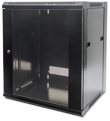 Immagine prodotto di Intellinet 711883 Intellinet Wandverteiler 12HE 570x600mm schwarz,unmontiert