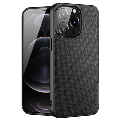 Immagine prodotto di nevox StyleShell Nylo, custodia, Apple, iPhone 13 Pro Max, 17 cm (6,7"), nero