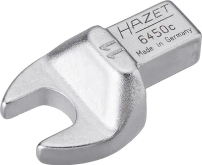 Produktbild von Hazet Einsteck-Maulschlüssel 6450C-11 - Einsteck-Vierkant 9 x 12 mm - Außen-Sechskant | 6450C-11