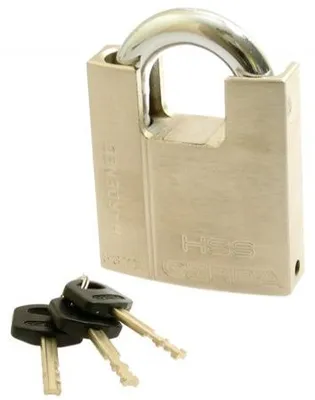 Image de GERDA HSS 632Z Cadenas haute sécurité anse protégée, classe 4