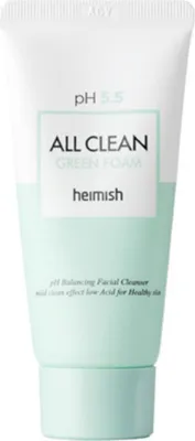 Zdjęcie produktu dla Heimish All Clean Green Foam 30 g (Mini) - Oczyszczająca pianka do twarzy