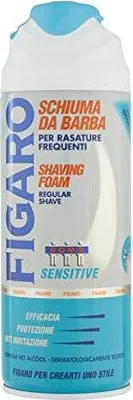 Zdjęcie produktu dla Dozownik pianki do golenia Figaro do skóry SENSITIVE 400 ml
