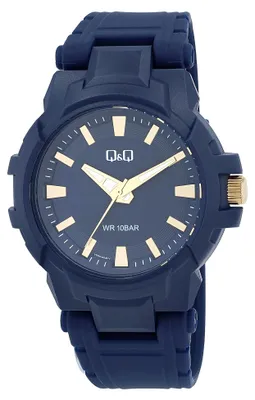 Produktbild von Herrenuhr Kunststoff goldfarbig, 10 ATM