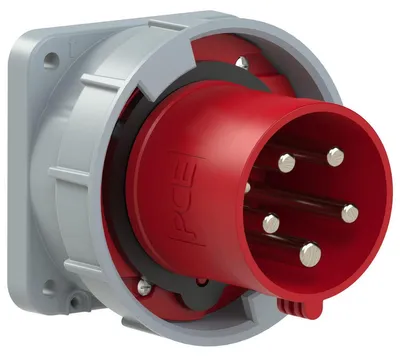 Image de Fiche industrielle droite PCE 63A 5 broches 400V IP66/67 635-6
