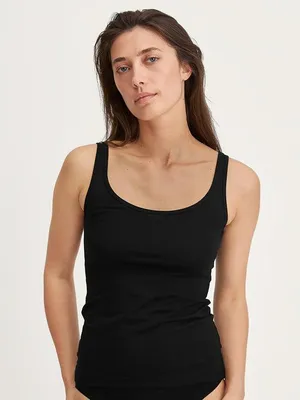 Produktbild von Calida Essential Baumwolle Top 12834 Schwarz - größe S
