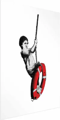 Immagine prodotto di Poster di Banksy: Boy 29,7x42 cm non incorniciato con margine