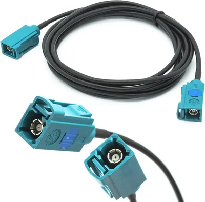 Produktbild von Adapter Universe Auto Antennen Verlängerung Kabel FAKRA Buchse auf FAKRA Buchse Z RG174 (2m)