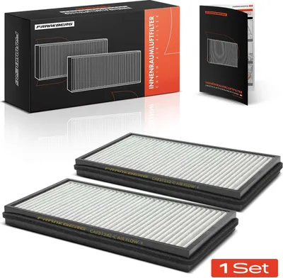 Immagine prodotto di Frankberg 2x filtro aria cabina carbone attivo per BMW Serie 7 E65 E66 E67 730-760 Alpina B7 Rolls