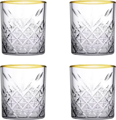 Produktbild von Pasabahce Trinkgläser Golden Kristall 4er 52790