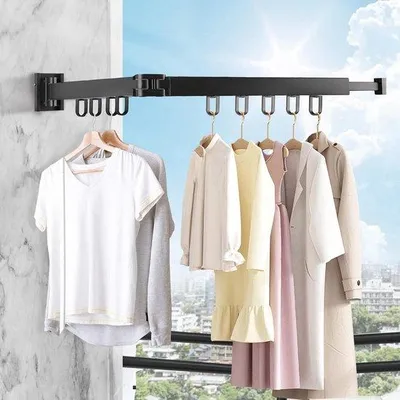 Produktbild von Klappbarer Wäscheständer 90 cm Wandmontage