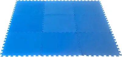 Produktbild von DEMA Poolmatte Unterlage Schutzmatte für Pool Planschbecken Zelt 9 x 50x50 cm blau