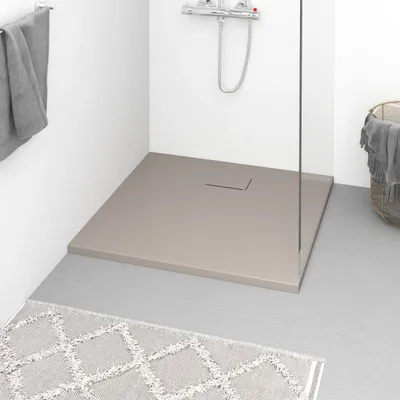 Obrázek produktu pro The Living Store Sprchová vanička SMC Brown 90x80 cm