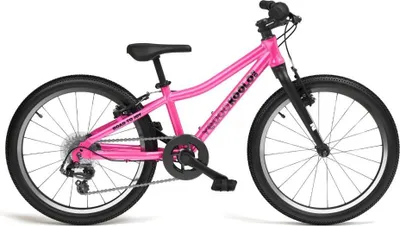 Image de YEDOO Koolo 20 - Vélo pour enfants à partir de 5 ans, à partir de 110 cm de hauteur, cadre léger en aluminium, roues de 20ŽŽ avec pneus universels, sept vitesses, , poids 7,2 kg, rose
