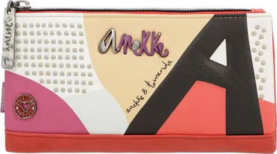 Immagine prodotto di Anekke portafoglio Hollywood Fashion Flexible RFID Wallet Multicolor multicolore