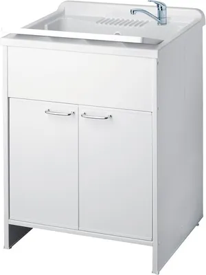 Immagine prodotto di Mobile Lavatoio bianco Garden 60x60X85 PVC